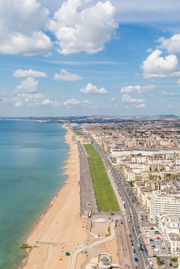 View from the Brighton i360 